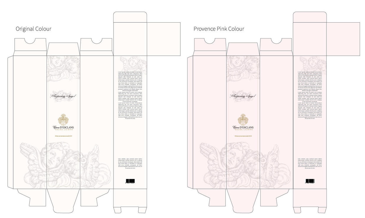 Wine Bottle Box | Packaging Box Cut & Artwork Design